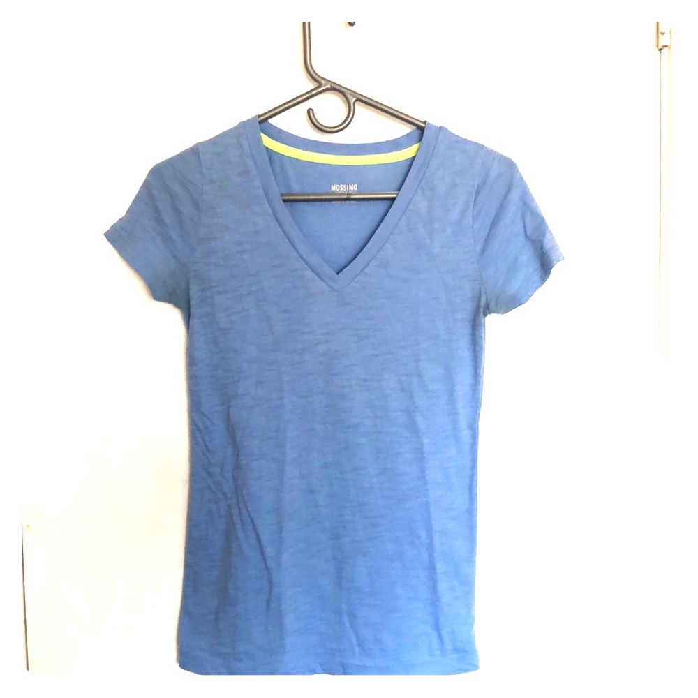 Mossimo supply Co. Blue V-neck basic tee size XS